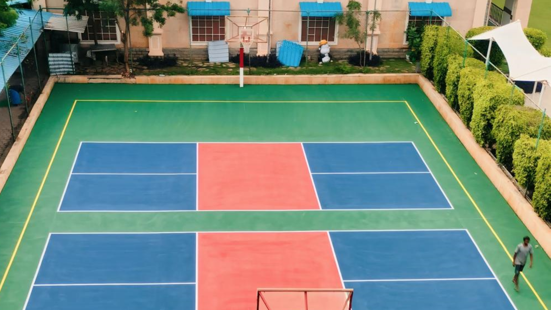 Basketball Court Installation